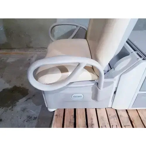 Brewer Access High/Low Model 6501 Power Exam Table with Stirrups And Foot Pedal Power Exam Table, second-hand product photo 11