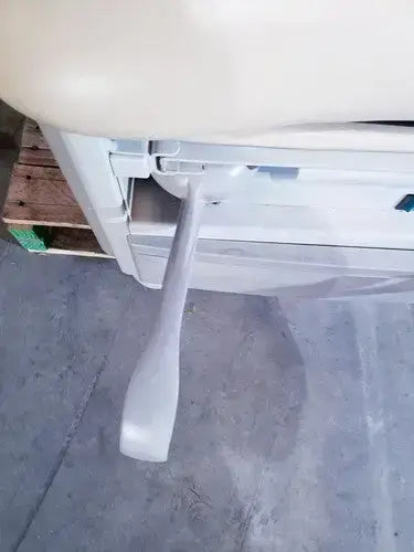 Brewer Access High/Low Model 6501 Power Exam Table with Stirrups And Foot Pedal Power Exam Table, second-hand product photo 7