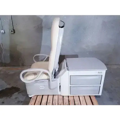 Brewer Access High/Low Model 6501 Power Exam Table with Stirrups And Foot Pedal Power Exam Table, second-hand product photo 9