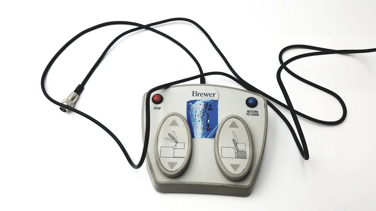 Reuse Medical Brewer High Low Power Exam Foot Pedal/ Footswitch Other Medical & Lab Equipment, second-hand product photo 1
