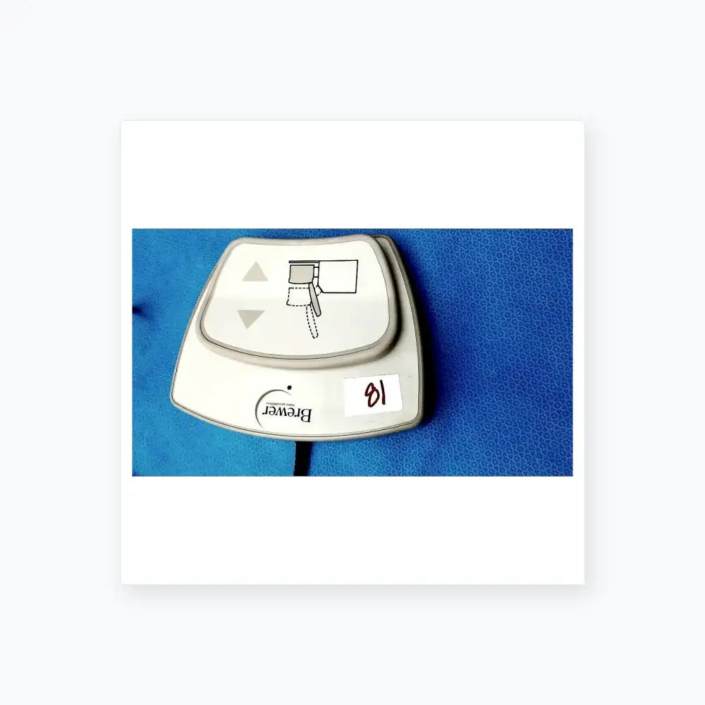 Brewer High-Low Power Exam Table Foot Pedal Exam Table Foot Pedal, as-is (for parts) product photo 4