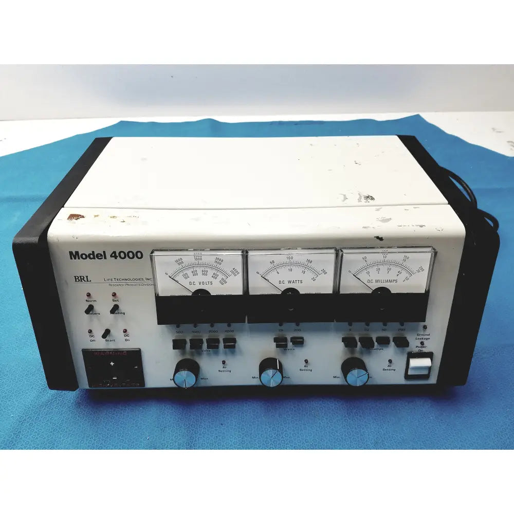 BRL Life Technologies Model 4000 Electrophoresis Power Supply - Electrophoresis Power Supply