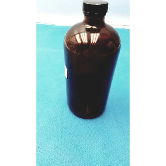 Reuse Medical Brown Glass Chemical Bottle – Reagent Storage Lab Bottle with Stopper Lab Flasks, second-hand product photo 1