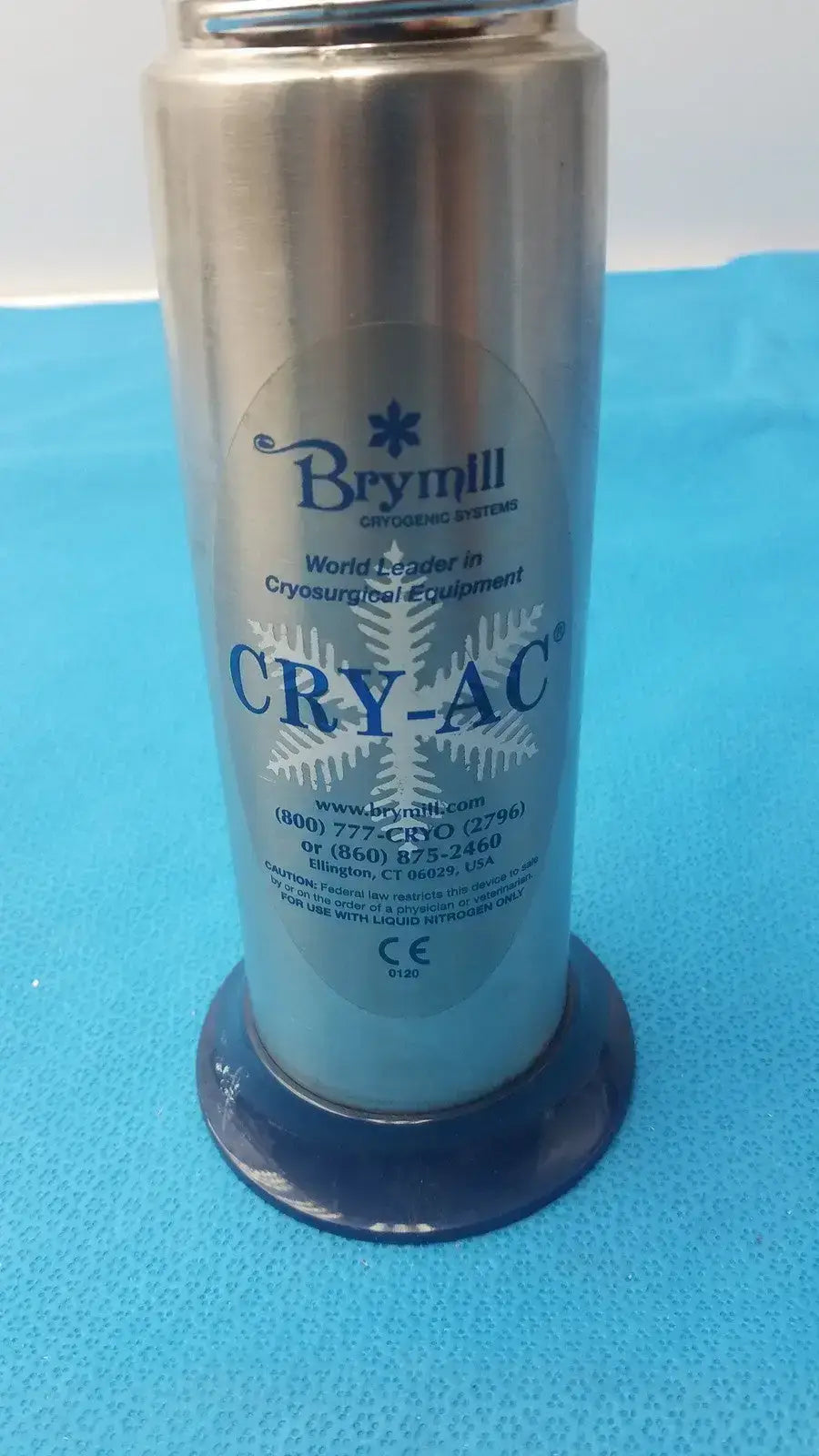 Brymill CRY-AC-3 Liquid Nitrogen Sprayer Dispenser System Liquid Nitrogen Sprayer, second-hand product photo 6