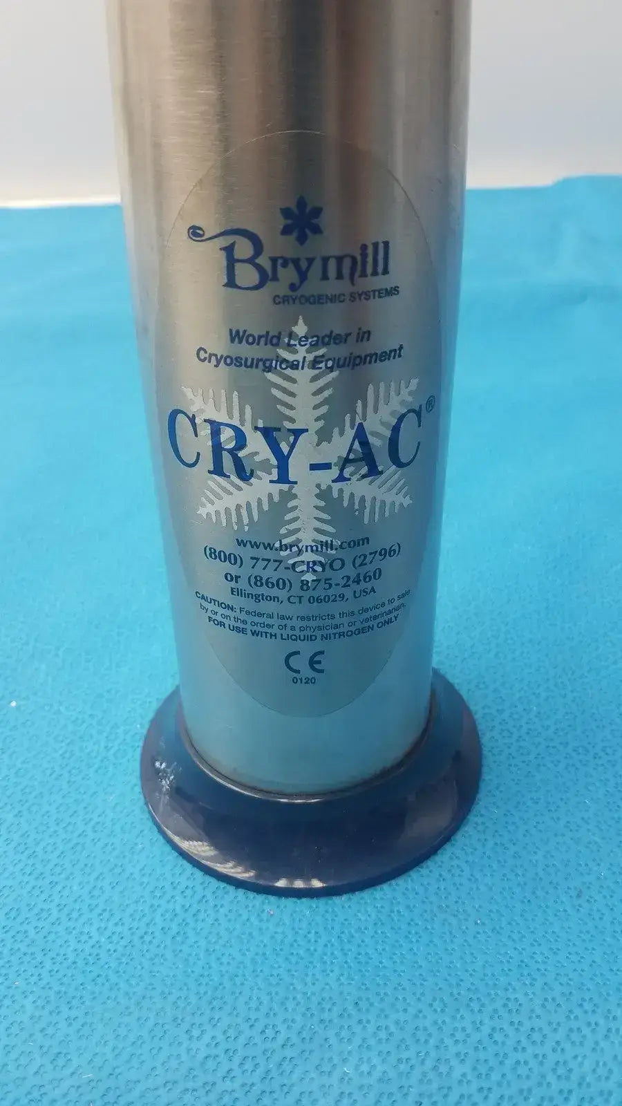 Brymill CRY-AC-3 Liquid Nitrogen Sprayer Dispenser System Liquid Nitrogen Sprayer, second-hand product photo 3