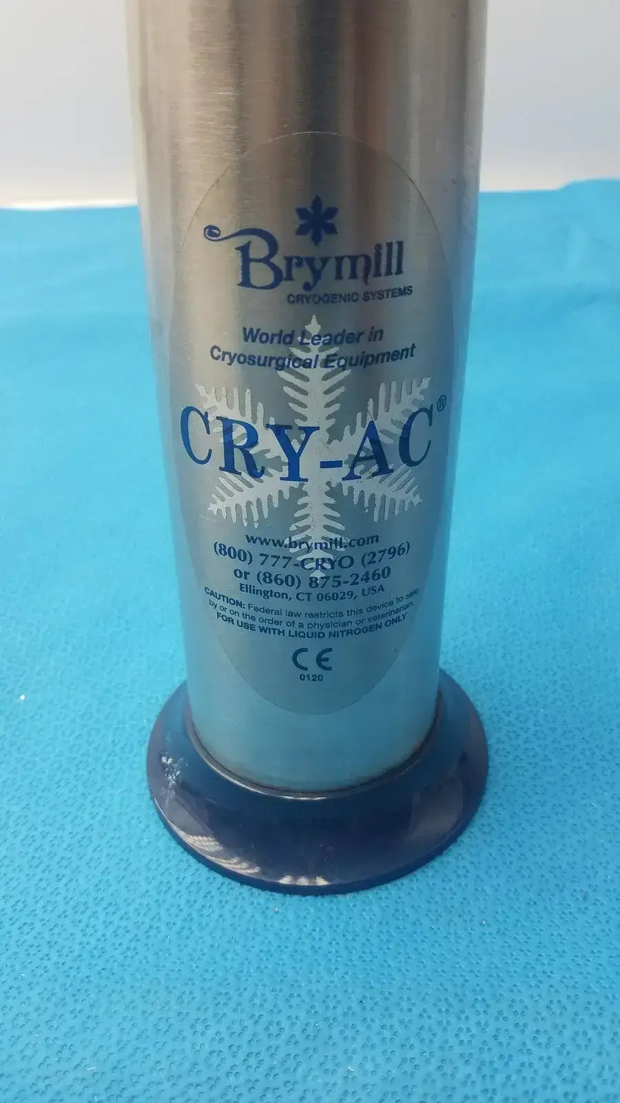 Brymill CRY-AC-3 Liquid Nitrogen Sprayer Dispenser System Liquid Nitrogen Sprayer, second-hand product photo 2