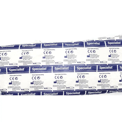 Blue and white bsn medical specialist plaster bandage fast setting in plaster splint packaging for medical use