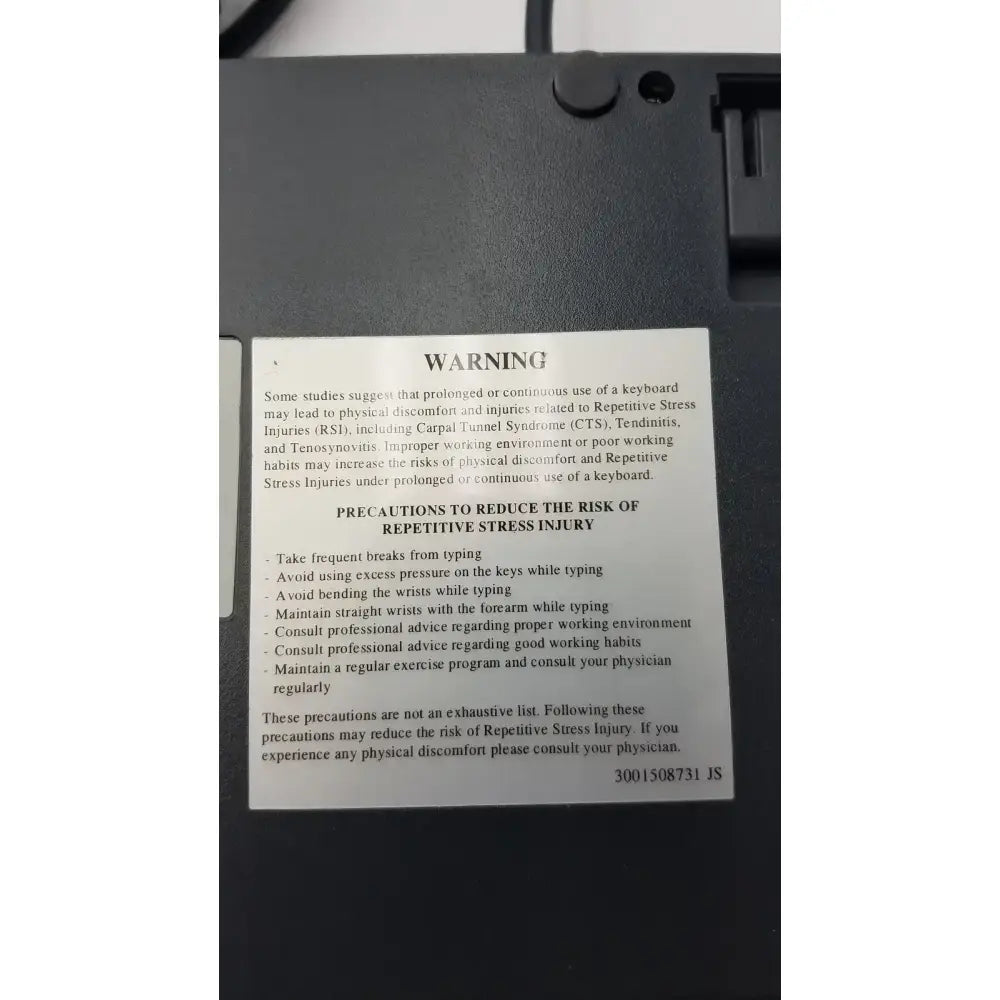 BTC 5100C Compact Computer Keyboard Keyboard, as-is (for parts) product photo 6