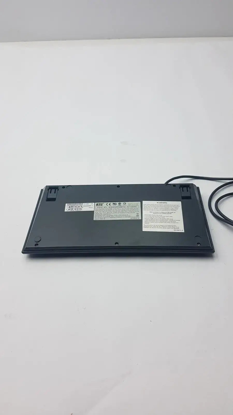 BTC FCC ID E5X5R5BTC-5100C Keyboard Keyboard, second-hand product photo 8