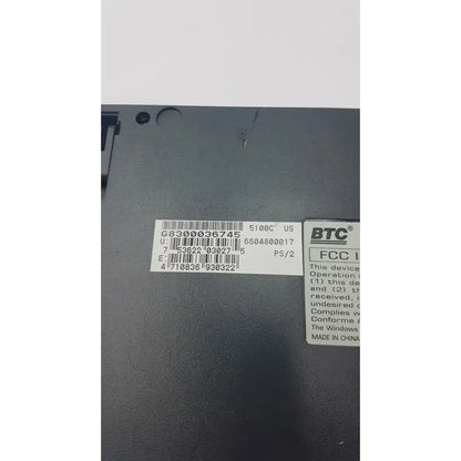 BTC FCC ID E5X5R5BTC-5100C Keyboard Keyboard, second-hand product photo 11