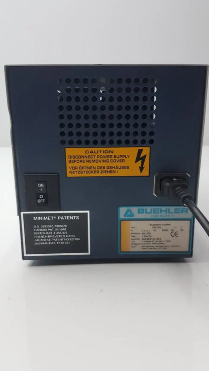 Buehler Minimet 1000 Grinder Polisher Model No 69-1100 Laboratory Grinder/Polisher, second-hand product photo 9