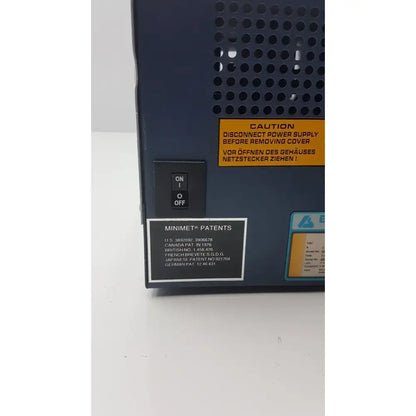 Buehler Minimet 1000 Grinder Polisher Model No 69-1100 Laboratory Grinder/Polisher, second-hand product photo 10