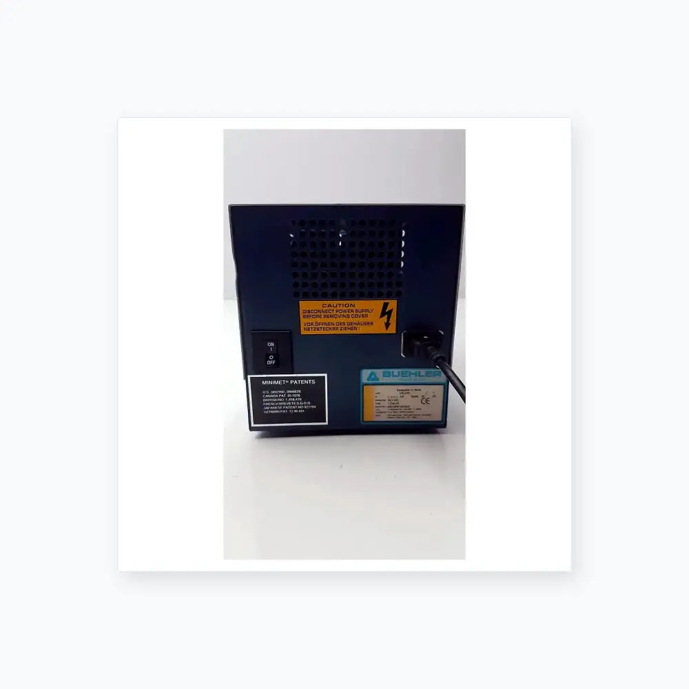 Buehler Minimet 1000 Grinder Polisher Model No 69-1100 Laboratory Grinder/Polisher, second-hand product photo 9