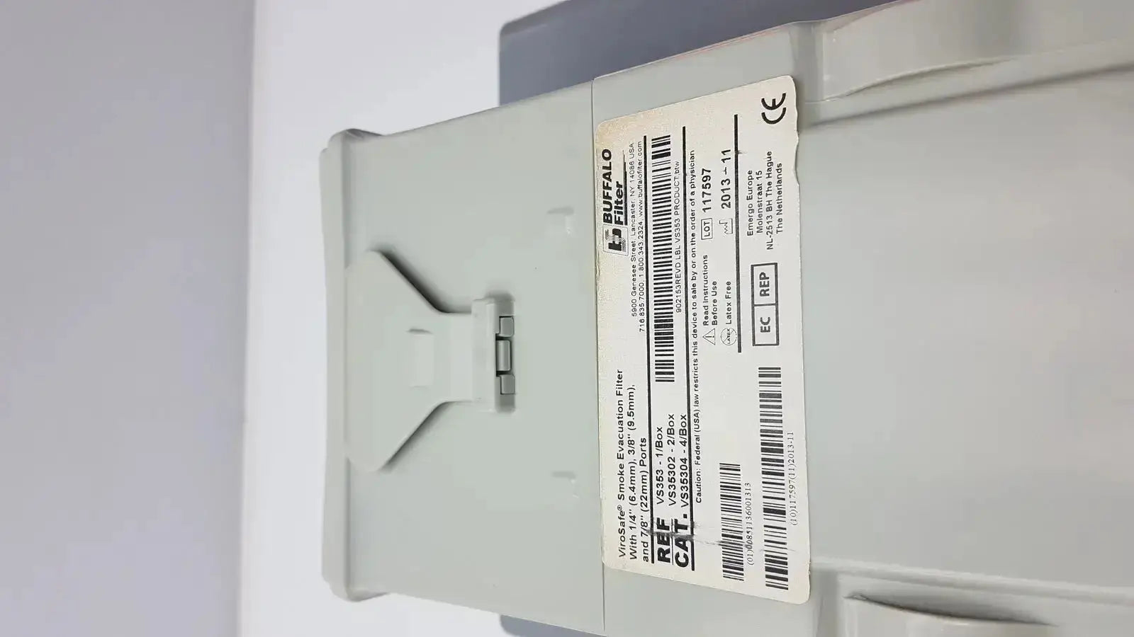 Buffalo Filter ViroVac DKVV-120 ESU Laser Surgical Smoke Evacuation Evacuator Smoke Evacuation Accessory, second-hand product photo 9
