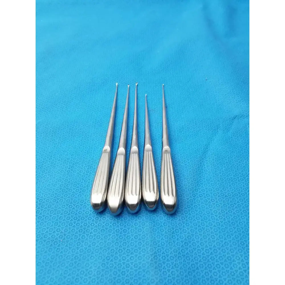 Buggles R-2822 Spratt Bone Curette Stainless Surgical Orthopedic - Lot of 5 Bone Curette, second-hand product photo 18