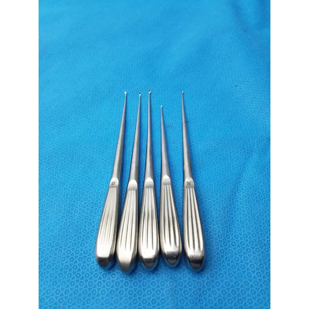 Buggles R-2822 Spratt Bone Curette Stainless Surgical Orthopedic - Lot of 5 Bone Curette, second-hand product photo 12
