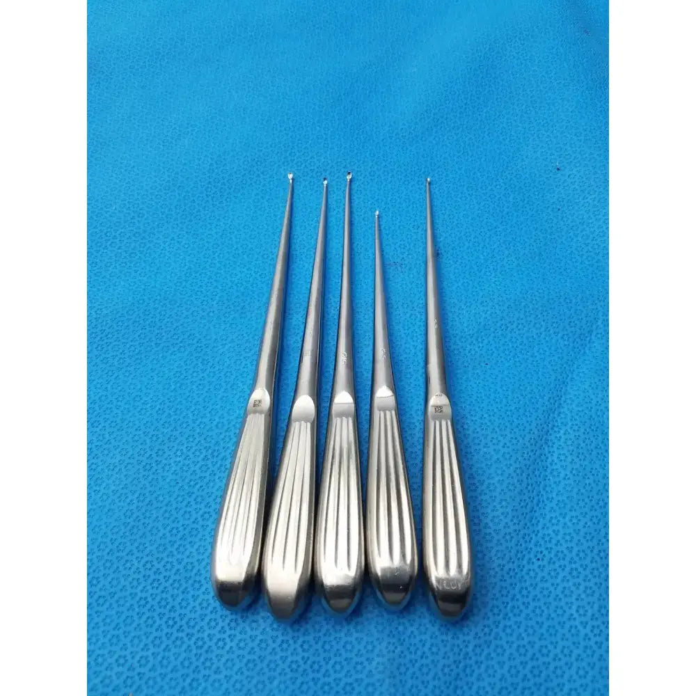 Buggles R-2822 Spratt Bone Curette Stainless Surgical Orthopedic - Lot of 5 Bone Curette, second-hand product photo 15