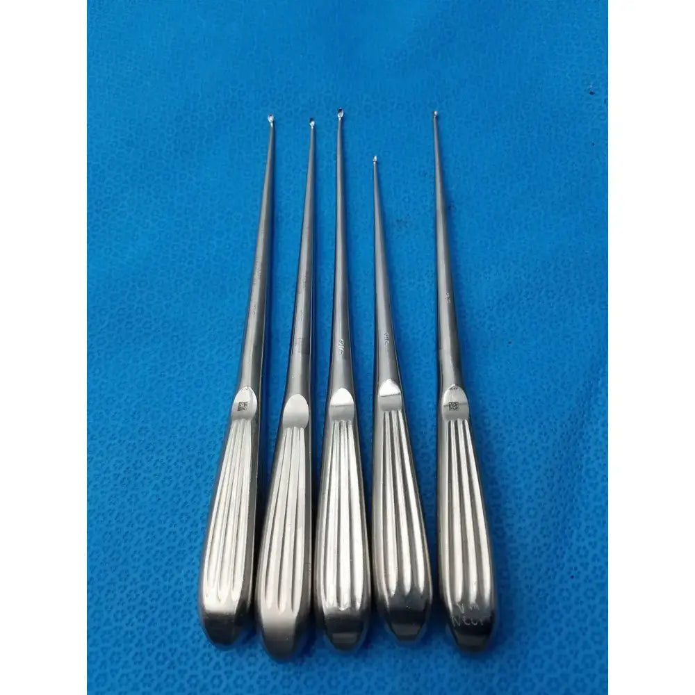 Buggles R-2822 Spratt Bone Curette Stainless Surgical Orthopedic - Lot of 5 Bone Curette, second-hand product photo 13