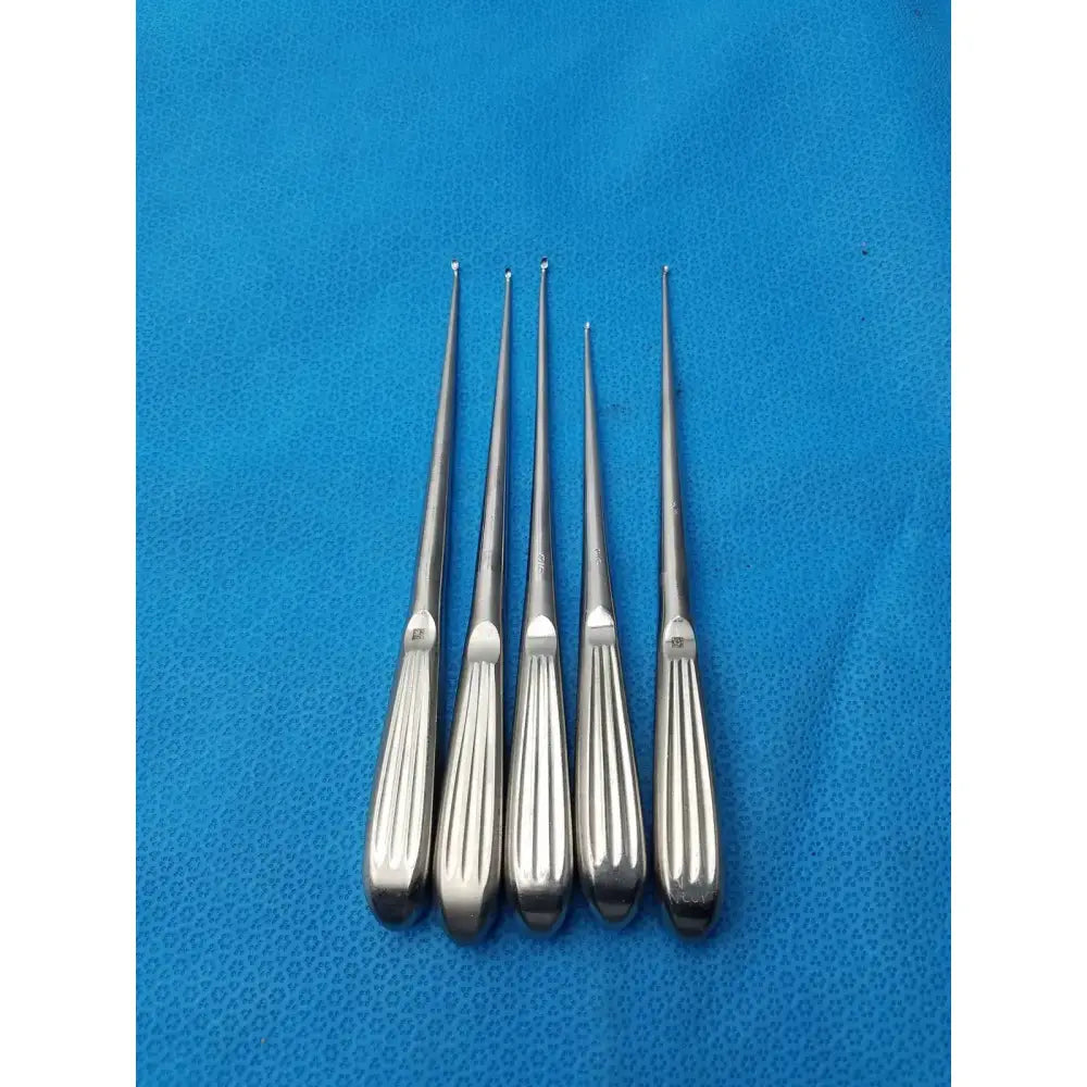 Buggles R-2822 Spratt Bone Curette Stainless Surgical Orthopedic - Lot of 5 Bone Curette, second-hand product photo 2