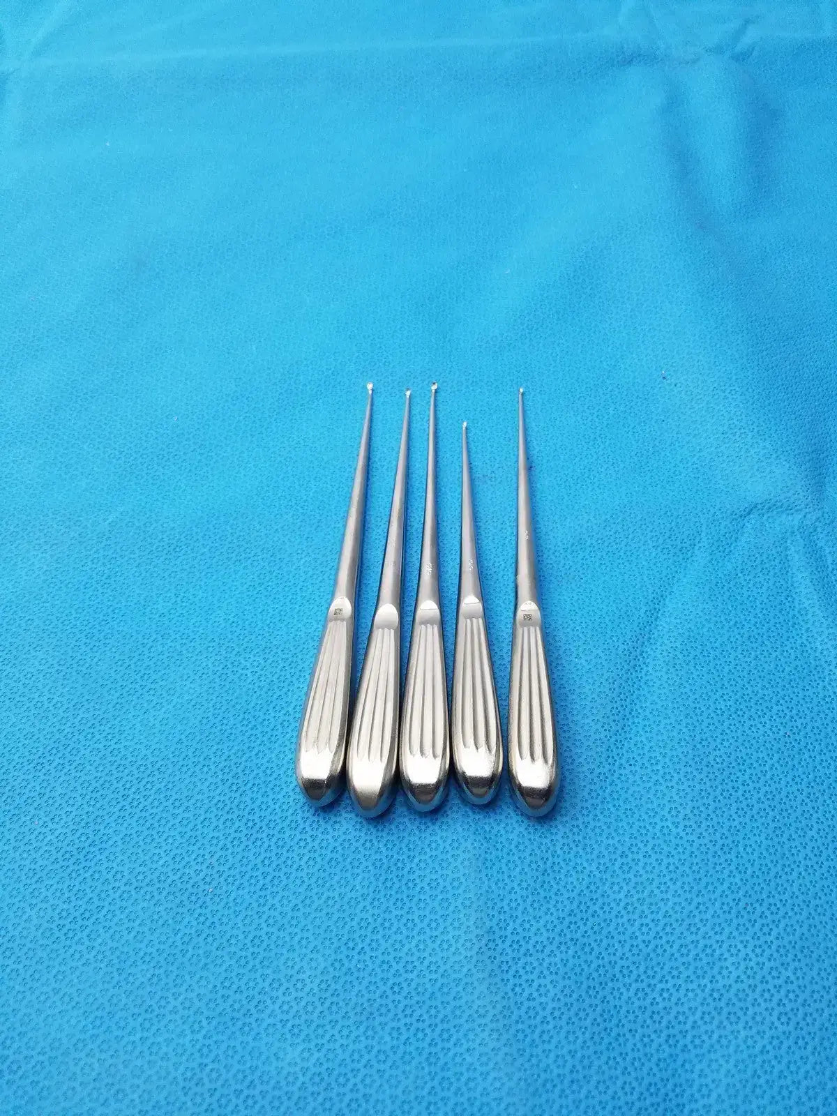 Buggles R-2822 Spratt Bone Curette Stainless Surgical Orthopedic - Lot of 5 Bone Curette, second-hand product photo 19