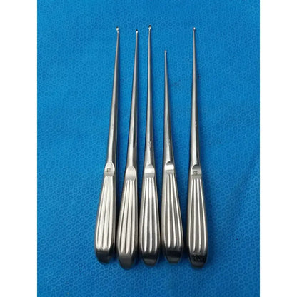 Buggles R-2822 Spratt Bone Curette Stainless Surgical Orthopedic - Lot of 5 Bone Curette, second-hand product photo 1