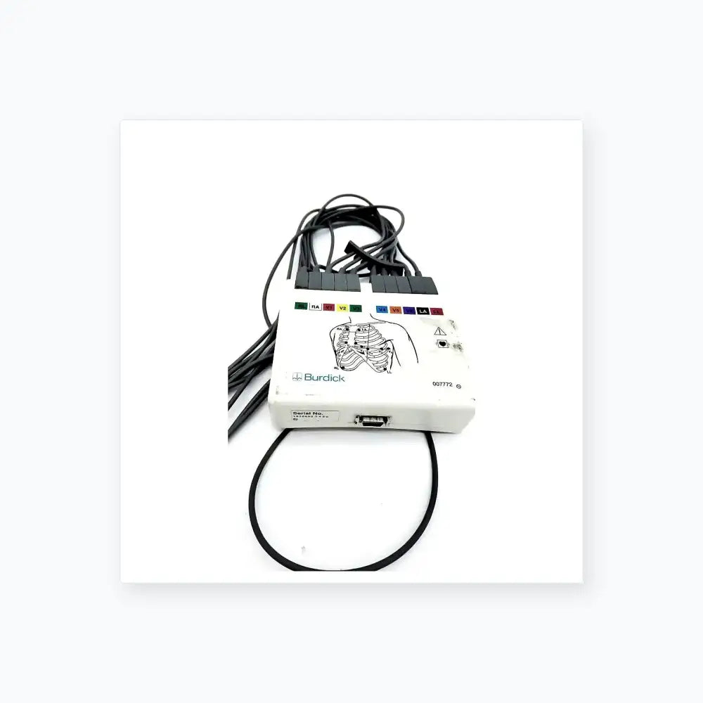 Burdick 007772 Quest Acquisition Module/Patient Module Kit with Leads ECG Patient Module Kit, second-hand product photo 1