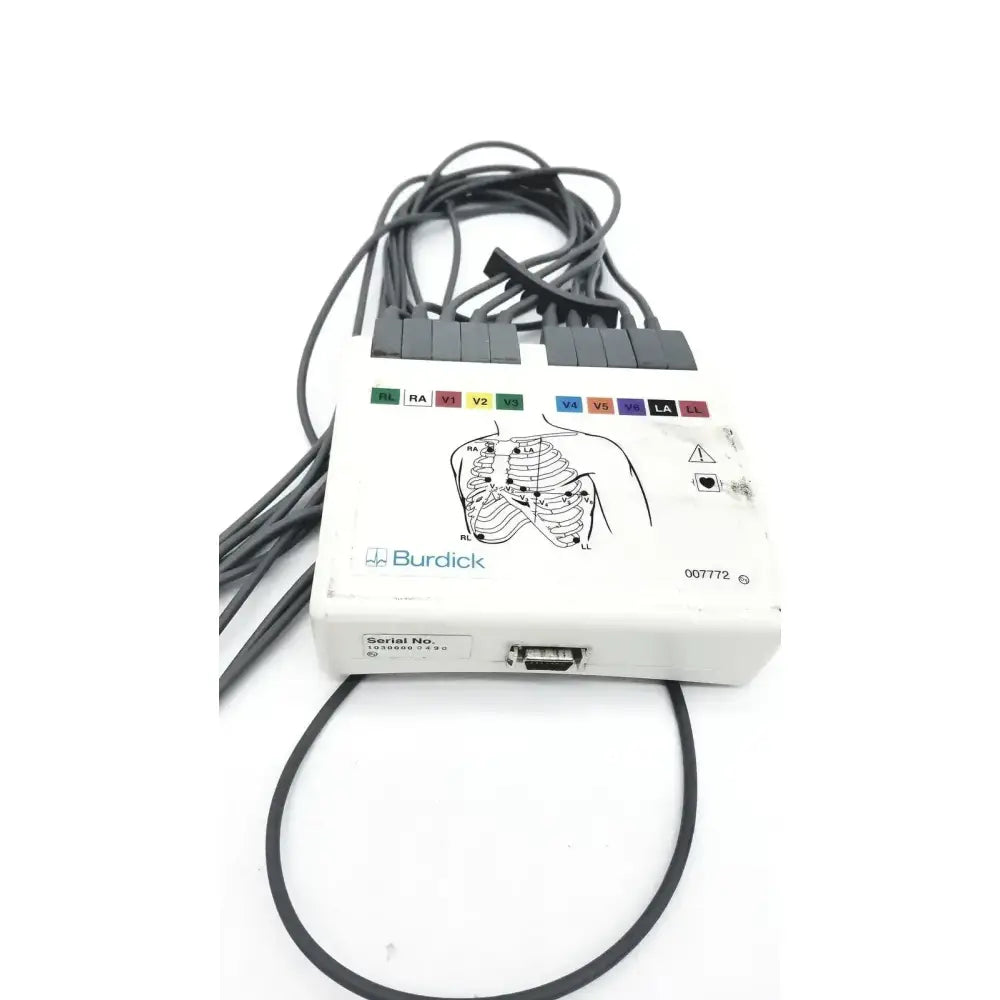 Burdick 007772 Quest Acquisition Module/Patient Module Kit with Leads ECG Patient Module Kit, second-hand product photo 1