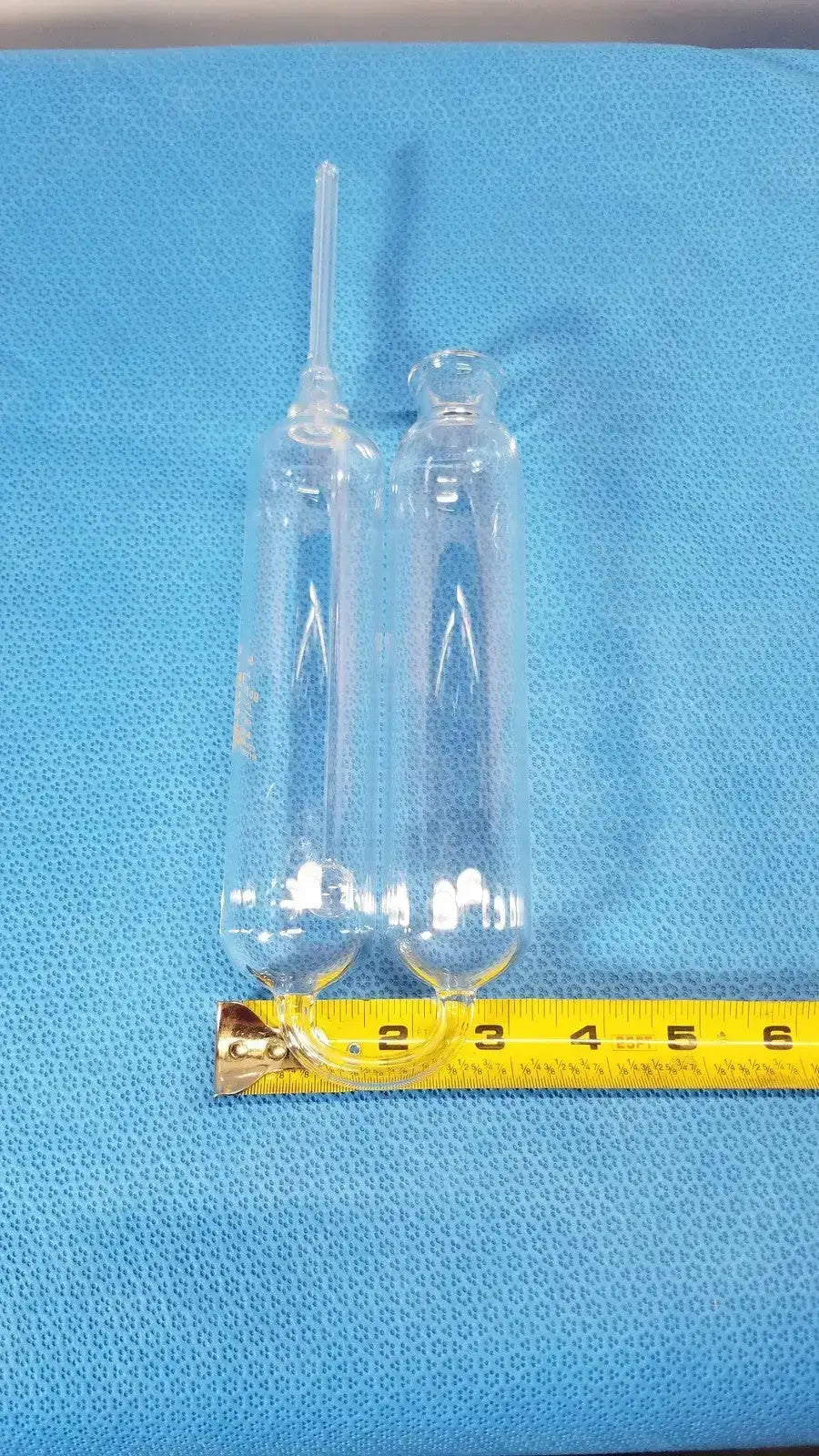 Burrell Francis Auto Bubbler, Pyrex Glass, Laboratory Chemistry Equipment Laboratory Glassware, second-hand product photo 4