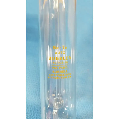 Burrell Francis Auto Bubbler, Pyrex Glass, Laboratory Chemistry Equipment Laboratory Glassware, second-hand product photo 2