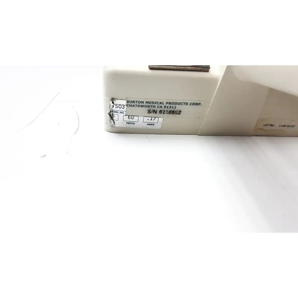 Burton Luxo Medical Products Ultraviolet UV Light Medical UV Light, as-is (for parts) product photo 2