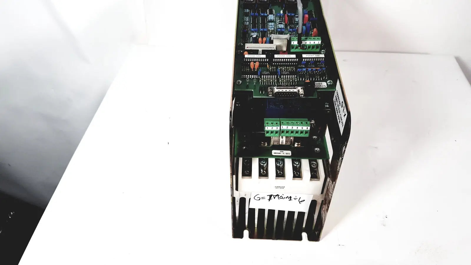 Reuse Medical Bystronic 1000309 Amplifier Cno2 25A 3000 RPM Servo Motors, second-hand product photo 1