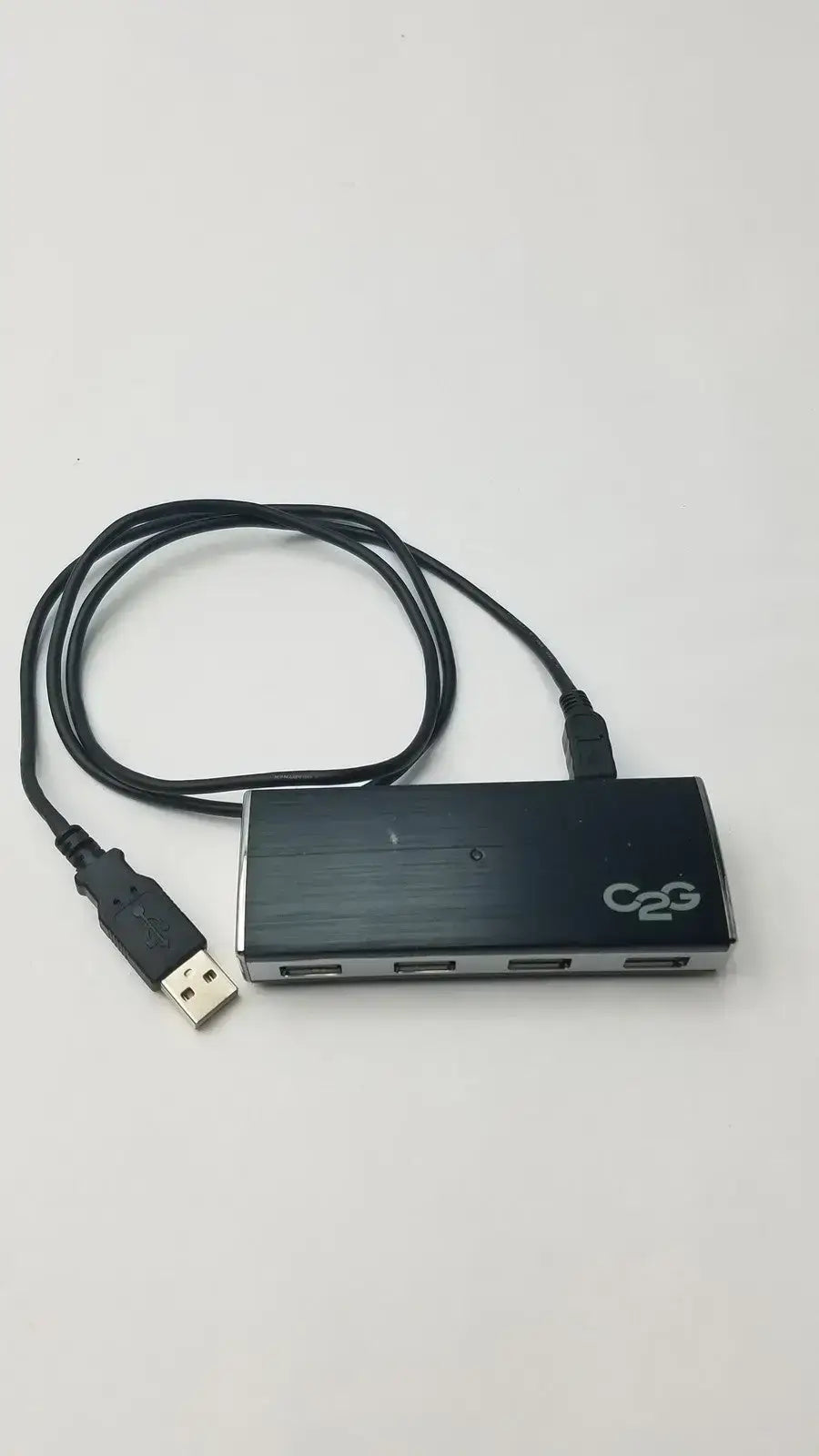 C2G 29508 4-Port USB-2.0 Aluminum Hub for Chromebooks, Laptop, & Desktops USB Hub, second-hand product photo 1