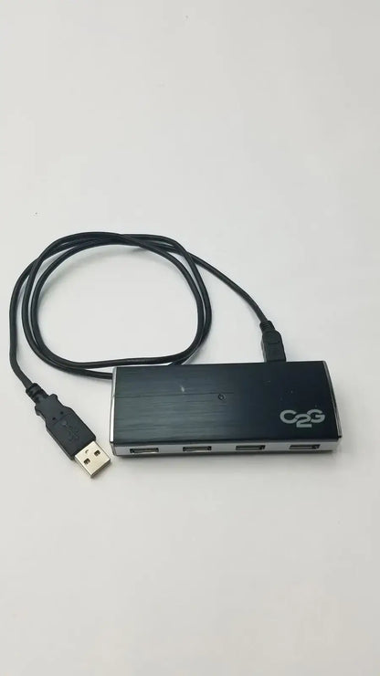 C2G 29508 4-Port USB-2.0 Aluminum Hub for Chromebooks, Laptop, & Desktops USB Hub, second-hand product photo 1