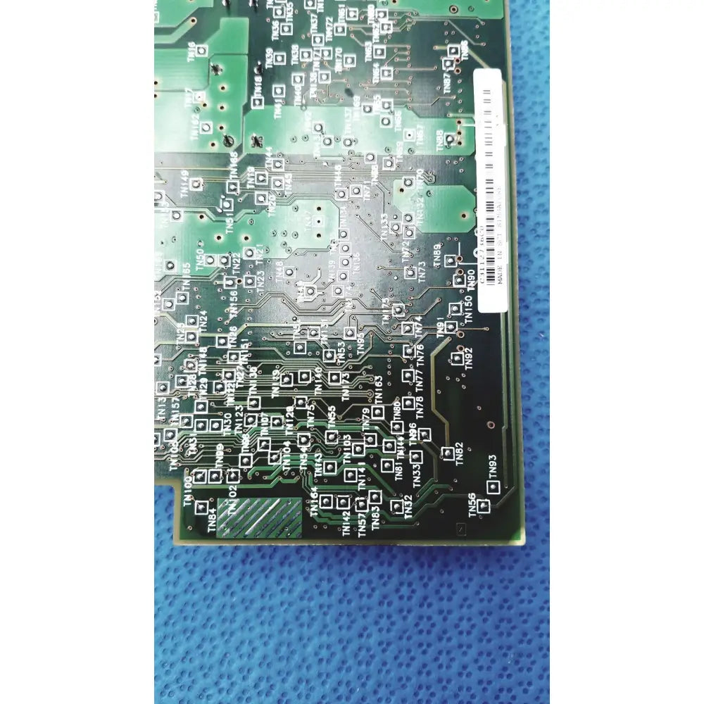 Green carriage pca board c7769-60007 with black solder mask and white labels for hp designjet printers