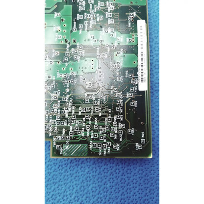 Green carriage pca board c7769-60007 with black solder mask and white labels for hp designjet printers