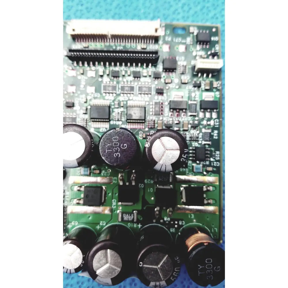 Green circuit board carriage pca board c7769-60007 with black capacitors for hp designjet printers