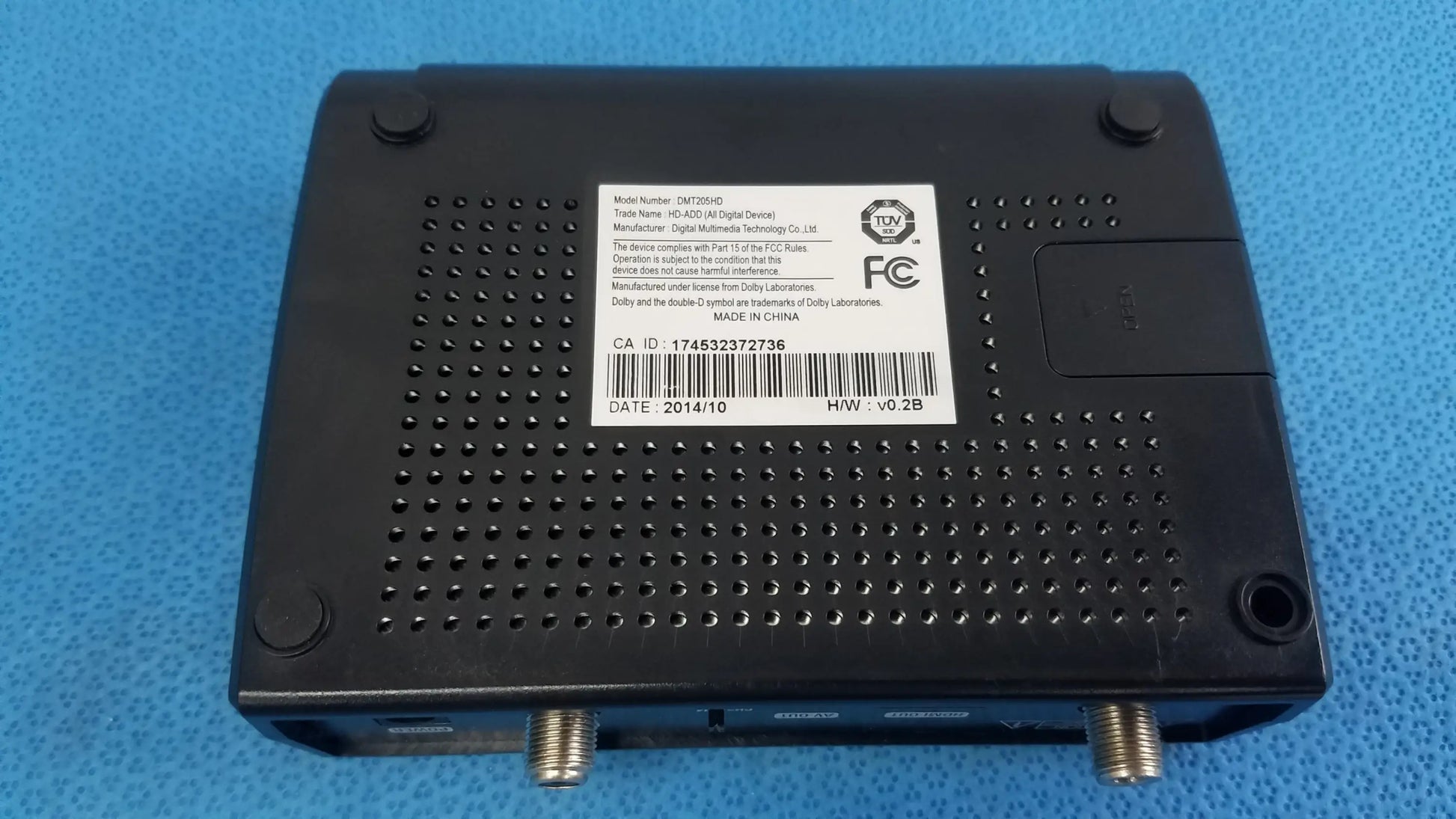 Cable One DMT205HD TV Digital Box TV Digital Box, second-hand product photo 7