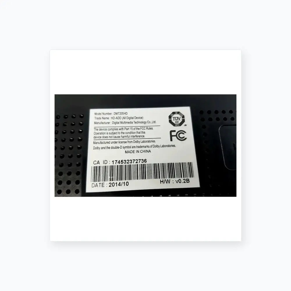 Cable One DMT205HD TV Digital Box TV Digital Box, second-hand product photo 8
