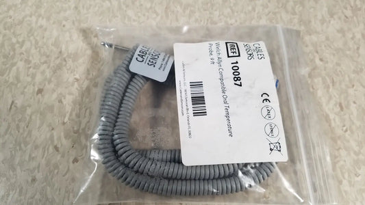 Cables and Sensors Ref 10087 by Welch Allyn Compatible Oral Temp Probe, 9 ft Oral Temperature Probe, new product photo 2