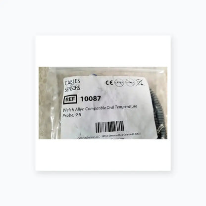 Cables and Sensors Ref 10087 by Welch Allyn Compatible Oral Temp Probe, 9 ft Oral Temperature Probe, second-hand product photo 6