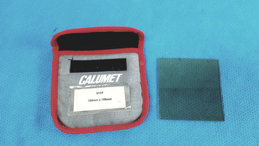 Calumet 81EF Color Compensating Filter 100mm x 100mm Color Compensating Filter, second-hand product photo 1