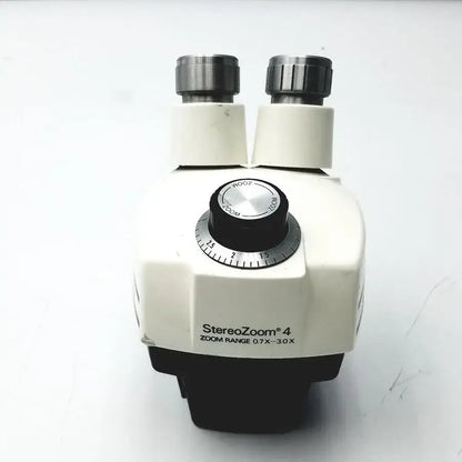 Reuse Medical Cambridge Instruments StereoZoom 4 Head Replacement, Zoom Range 0.7X-3.0X Microscopes, second-hand product photo 1