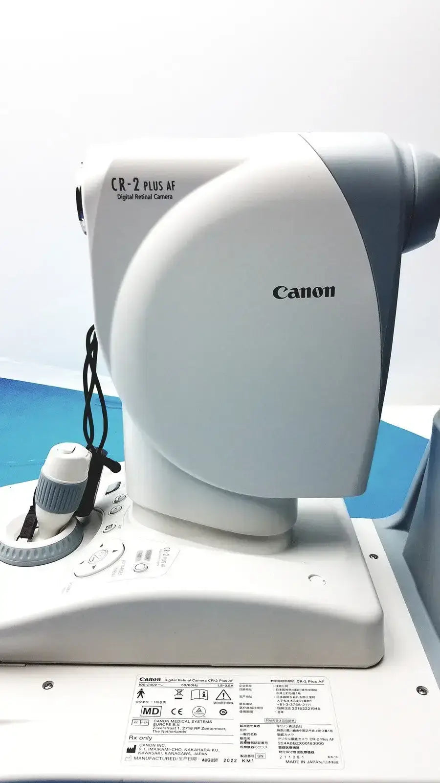 Canon CR-2 Plus AF Digital Retinal Camera High Resolution Eye Imaging Device Digital Retinal Camera, second-hand product photo 3