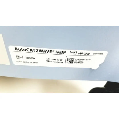 Welch Allyn Cardiac Assist Arrow AutoCAT 2 WAVE Ref IABP-0500 Hemodynamic Support System, second-hand product photo 9