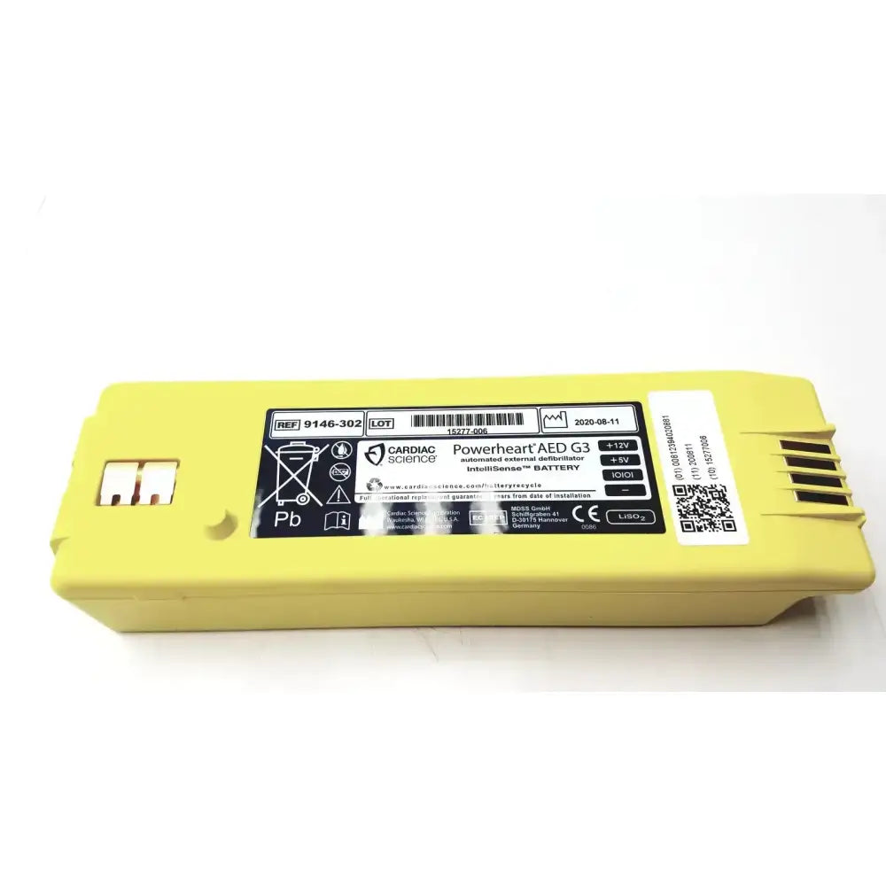 Cardiac Science Intellisense Lithium Battery for PowerHeart G3 AED - 9146-302 AED Battery, second-hand product photo 1