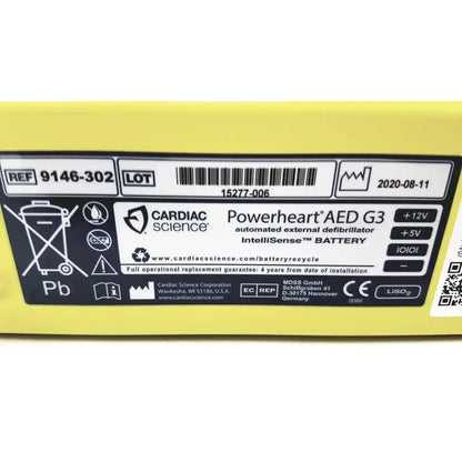 Cardiac Science Intellisense Lithium Battery for PowerHeart G3 AED - 9146-302 AED Battery, second-hand product photo 2