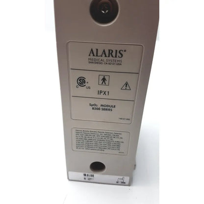Gray cardinal health alaris SpO2 module Nellcor Oximax from the 8200 series for medical monitoring devices