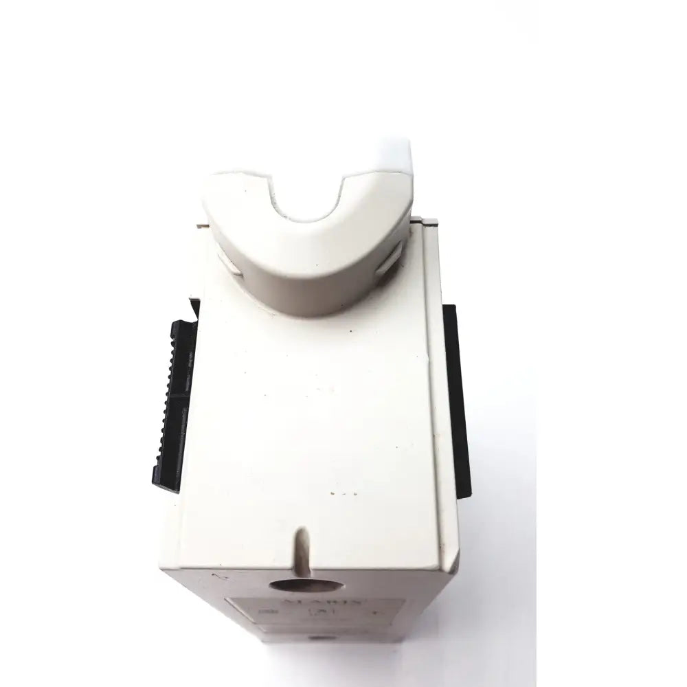 White plastic electrical enclosure with curved top cover and black side connectors for cardinal health alaris sp02 module nellcor oximax