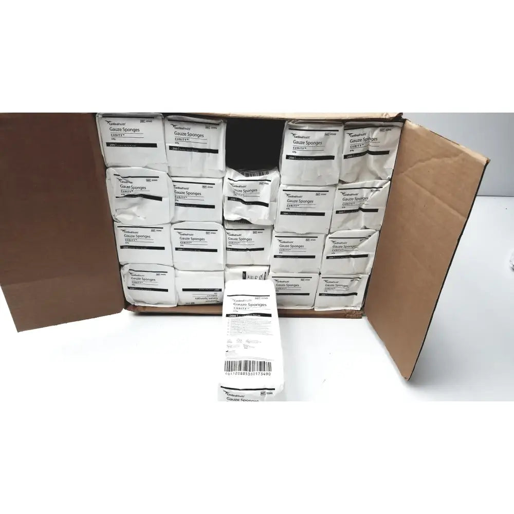 Reuse Medical Cardinal Health Curity Gauze Sponges 2556G, (Case Of 20) Bandages, Gauze & Dressings, second-hand product photo 1
