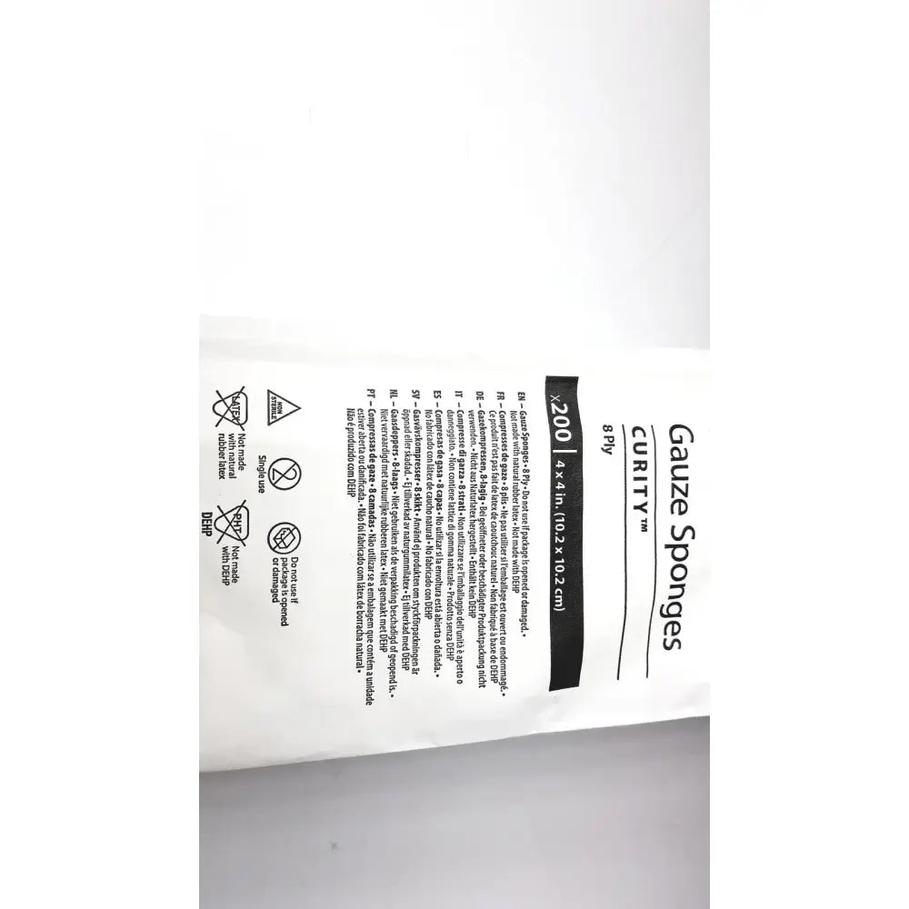 Cardinal Health Gauze Sponges Curity 2556G Pack of 200 x 20 Gauze Sponges, new product photo 7